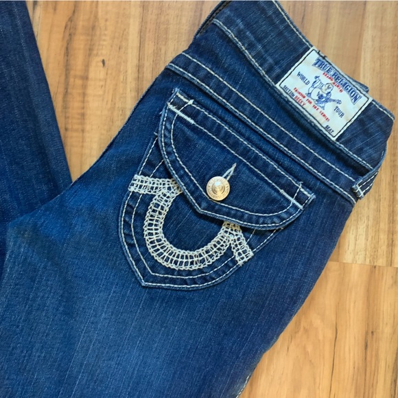 True Religion Becky Denim Straight Jeans - Picture 2 of 16